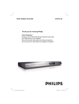 Philips DVP3120/05 User manual