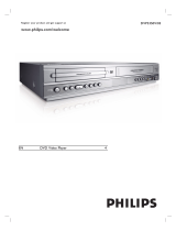 Philips DVP3350V/05 User manual