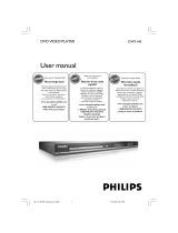 Philips DVP5140 User manual