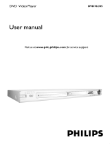 Philips DVP762/05 User manual
