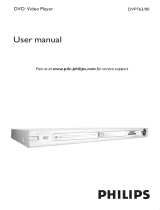 Philips DVP762/00 User manual