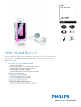 Philips SA2011 User manual