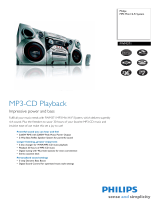 Philips FWM371 User manual
