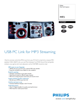 Philips FWM589 User manual