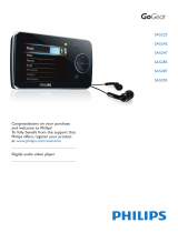 Philips SA5225 User manual