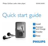 Philips SA3021/37 User manual
