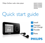 Philips SA3225/97 User manual