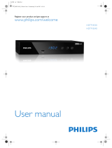 Philips HDTP8530/05 User manual