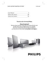 Philips HTS3107/55 User manual