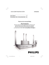 Philips HTS3610K/51 User manual