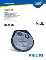 Philips Jogproof AX3200 User manual