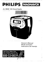 Philips MAGNAVOX AJ 3940/17 User manual