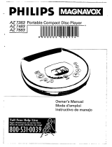 Philips Magnavox AZ7383/01 User manual