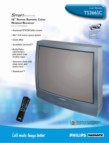 Philips Magnavox TS3661C User manual