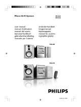 Philips MC270 User manual