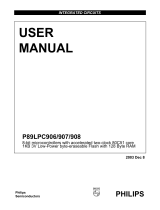 Philips P89LPC907 User manual