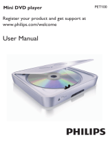 Philips PET100/12 User manual