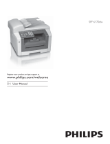 Philips SFF 6170DW User manual