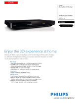 Philips Blu-ray Disc/DVD player BDP2980 User manual