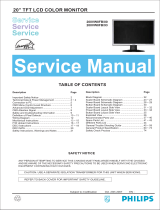 Philips 200VW8FB User manual
