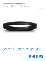 Philips M8881B User manual