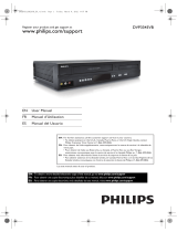 Philips DVP3345VB/F7 User manual