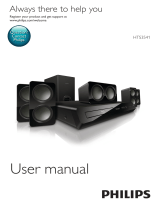 Philips HTS3541 User manual