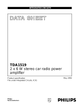 NXP TDA1519 User manual