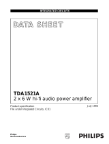 Philips TDA1521A User manual