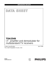 Philips TDA2549 User manual