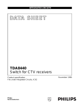 Philips TDA8440 User manual