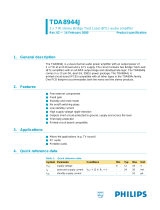 Philips TDA8944J User manual