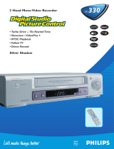 Philips VR 330 User manual