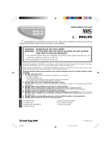 Philips VR 655 User manual