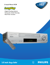 Philips VR102 User manual
