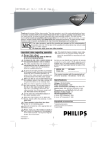 Philips XX-VR150/58 User manual
