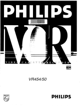 Philips VR454 User manual
