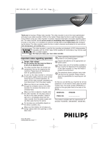 Philips VR558 User manual