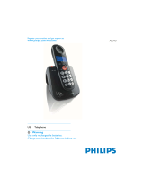 Philips XL3402B/37 User manual