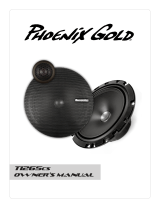 Phoenix Gold Speaker TI265CS User manual