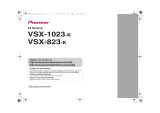 Pioneer VSX-1023-K User manual