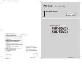 Pioneer AVIC 9 DVD II User manual