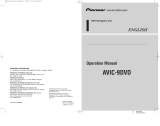 Pioneer AVIC 9 DVD User manual