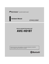 Pioneer AVIC HD1 BT User manual