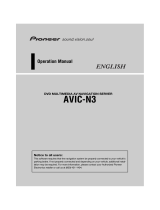 Pioneer AVIC-N3 Owner's manual