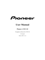 Pioneer AVIC S2 User manual