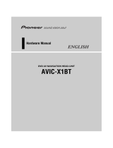 Pioneer AVIC X1 BT Owner's manual