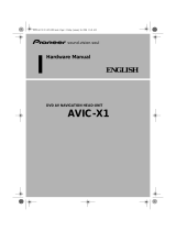 Pioneer avic x 1 Owner's manual