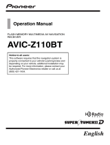 Pioneer AVIC Z110 BT Owner's manual