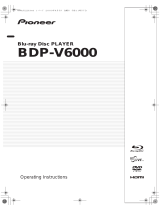 Pioneer BDP-V6000 User manual